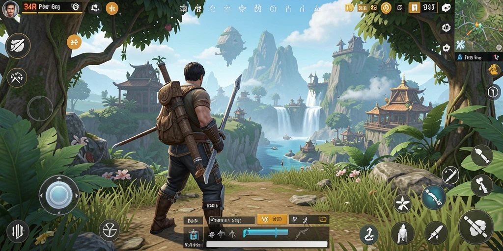 Gameplay 34R yang menakjubkan dalam dunia Open World.