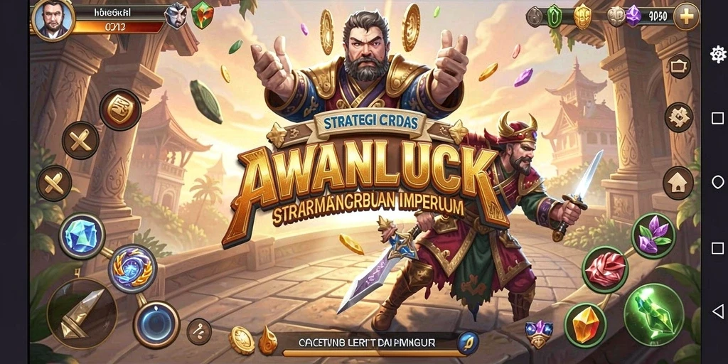 Menggambarkan pengalaman mendalam gameplay AWANLUCK dalam membangun strategi.