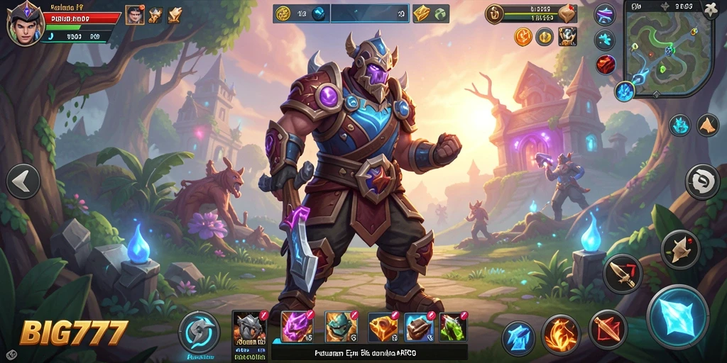 Screenshot gameplay ARPG yang menampilkan aksi seru dan karakter kuat.