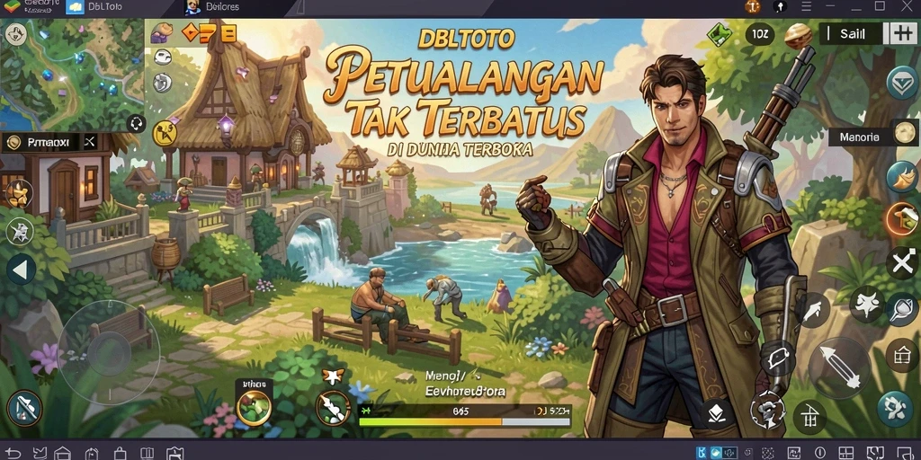 Gameplay DBLTOTO yang mendalam di dunia Open World penuh petualangan.