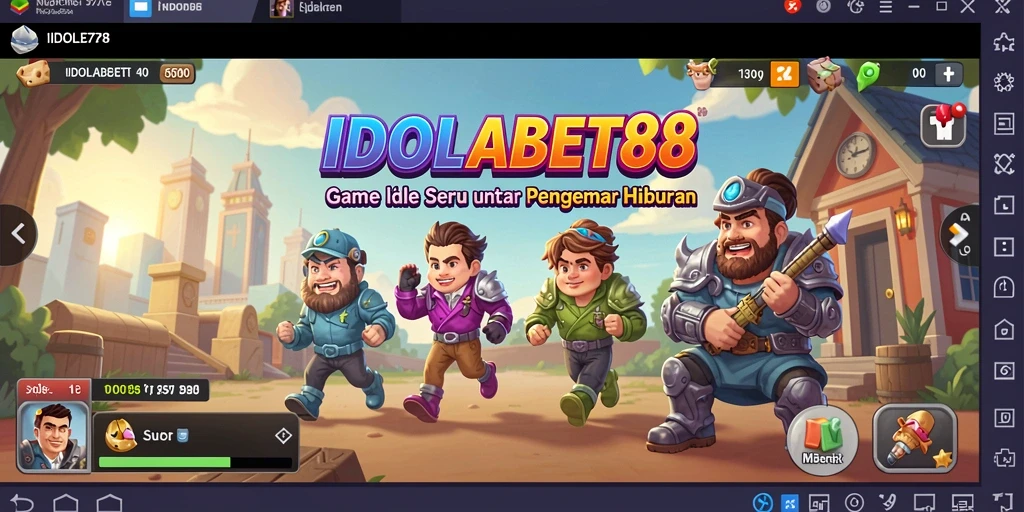 Screenshot gameplay <strong>IDOLABET88</strong> menampilkan karakter yang sedang beraksi.