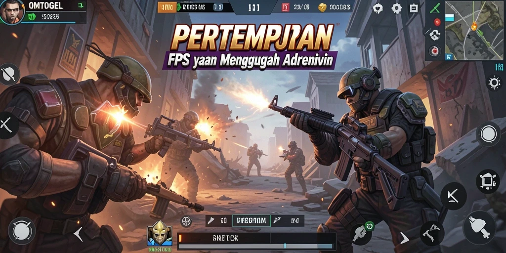 Tangkapan layar menampilkan aksi menegangkan dalam gameplay FPS.