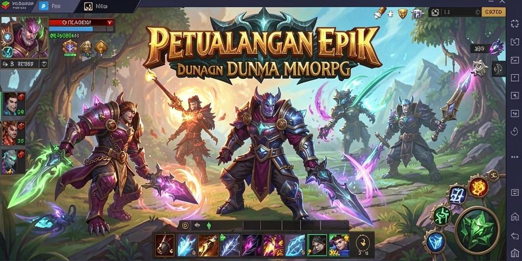 Tangkapan layar gameplay utama RR789 yang menampilkan pertarungan epik.
