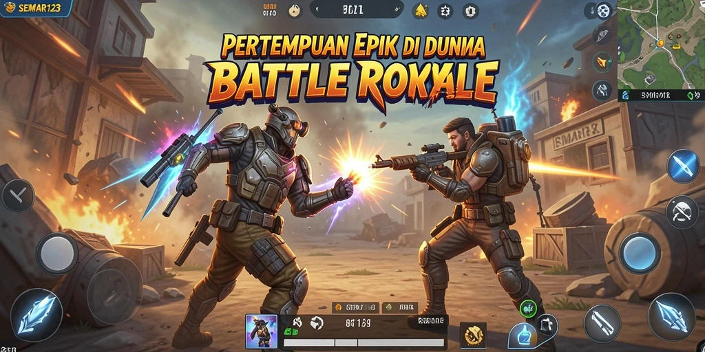 Tampilan menegangkan dari pertempuran dalam SEMAR123.